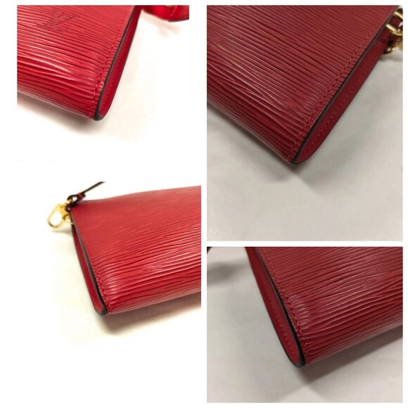 Louis Vuitton LV Accessories Pouch Epi red Epi 400-060525 - Picture 6 of 13